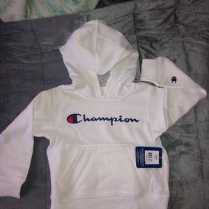 EMBROIDERED LOGO Boys Champion Hoodie